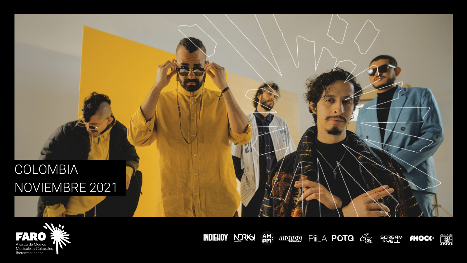 Panorama noviembre de Colombia: resumen de la música y la cultura por FARO